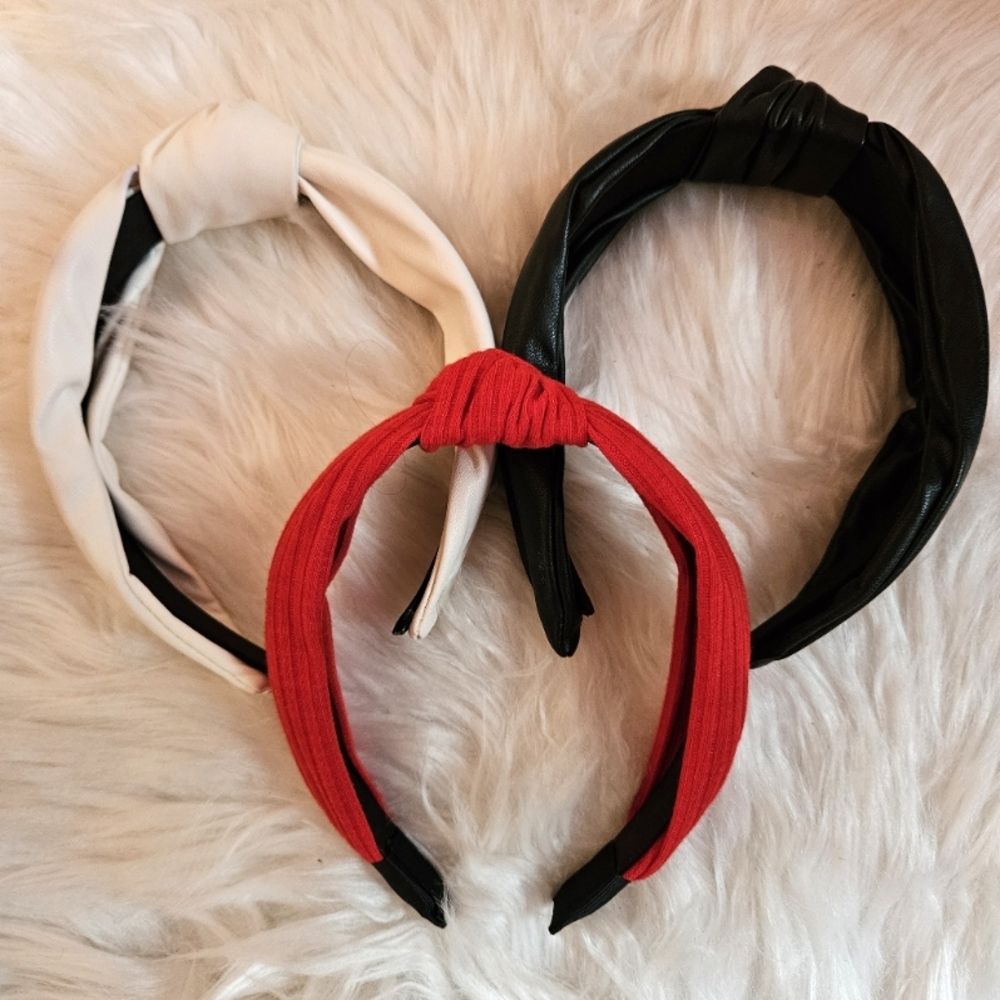 Lot of 3 headbands